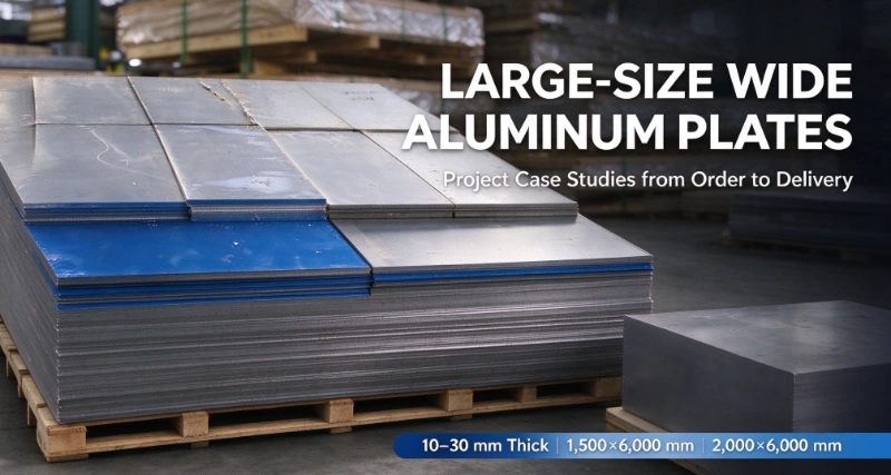 Große, breite Aluminiumplatten: Projektfallstudien von der Bestellung bis zur Lieferung